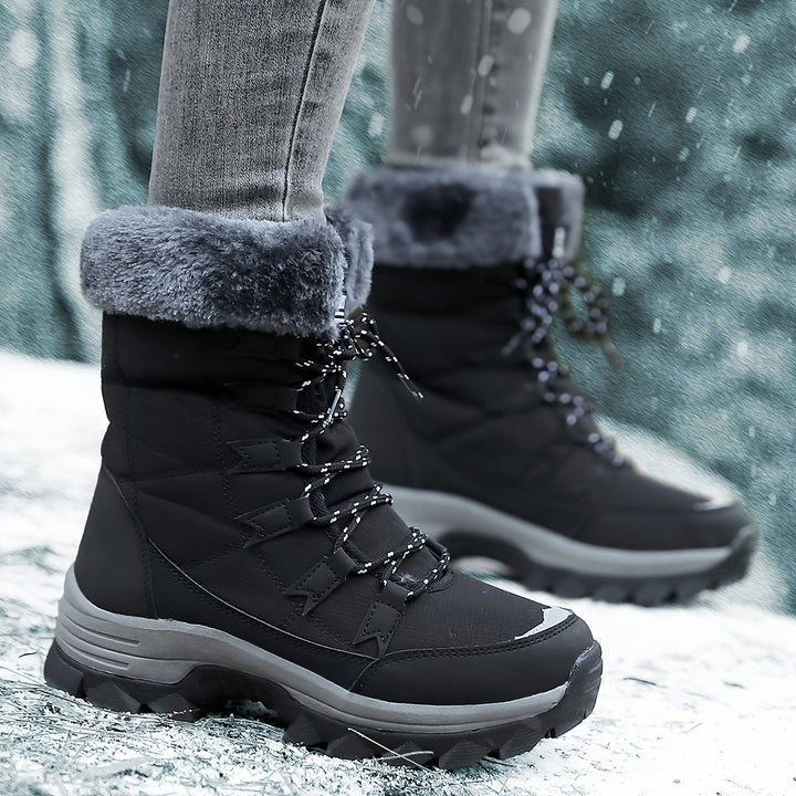 Lace-Up Winter Boots for Women