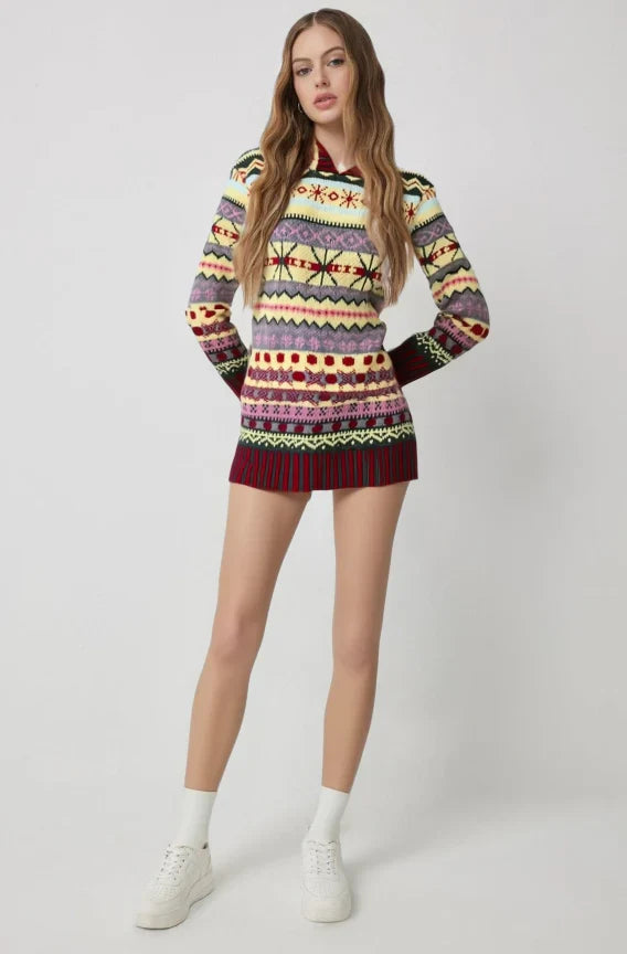 Women’s Warm Norwegian-Style Sweater