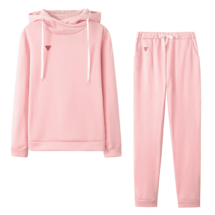 Relaxed Fit Hoodie Set for Women