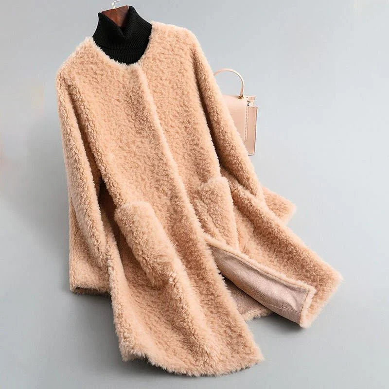 Lila Fur-Lined Teddy Jacket