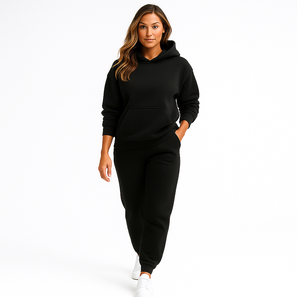 Relaxed Fit Pullover Hoodie for Women