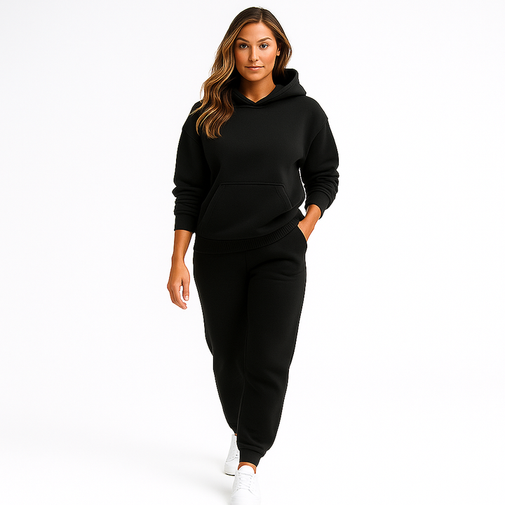 Relaxed Fit Pullover Hoodie for Women