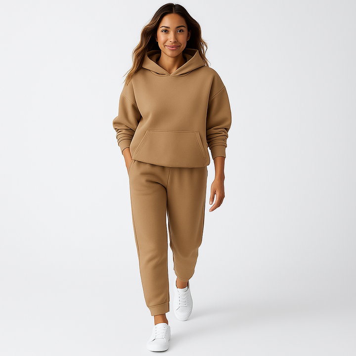 Relaxed Fit Pullover Hoodie for Women