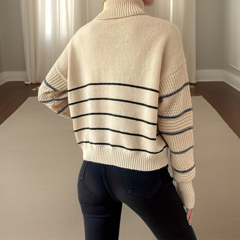 Warm Women's Turtleneck Sweater
