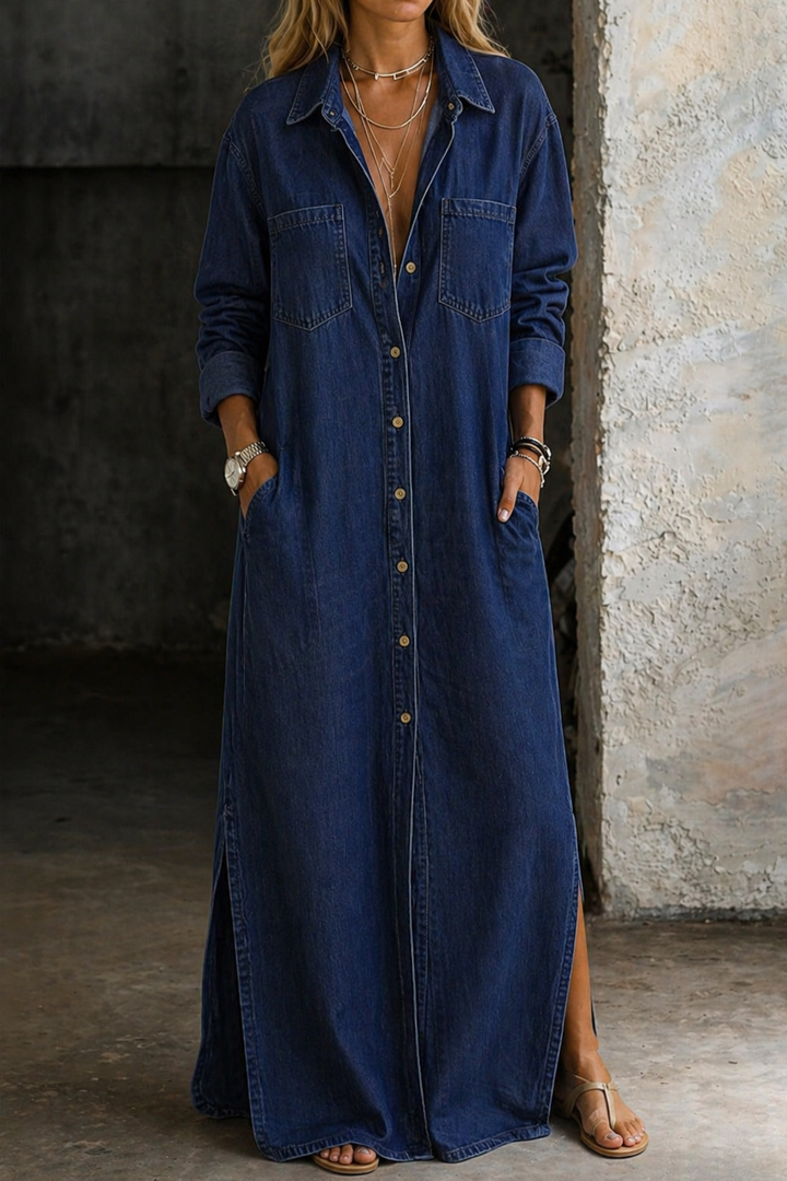 Delana | Button Down Dress