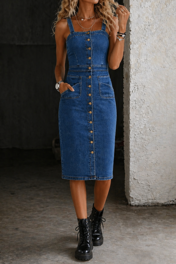 Indira | Button-Up Dress