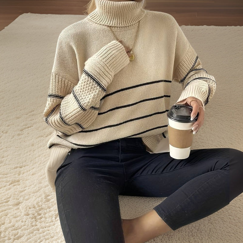 Warm Women's Turtleneck Sweater