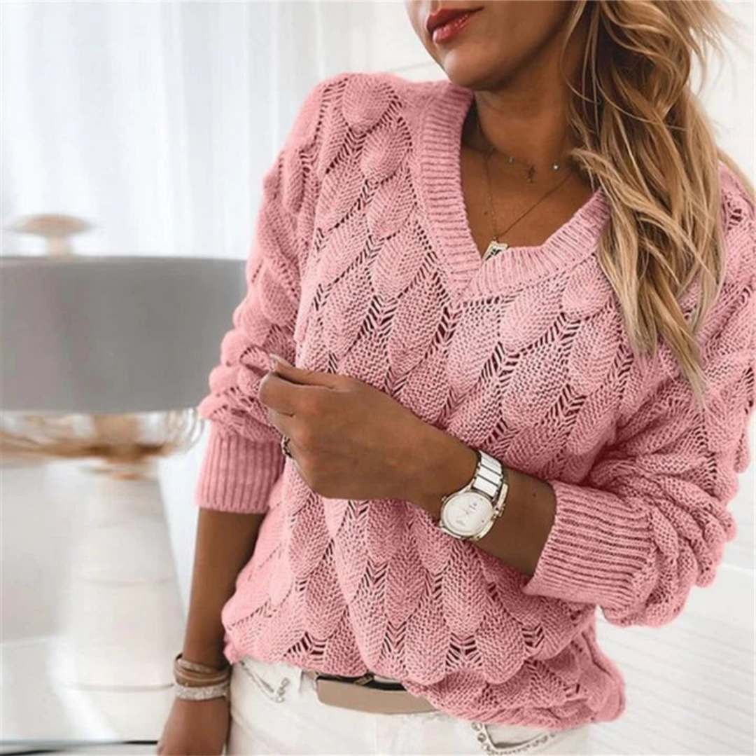 Women's V-Neck Sweater