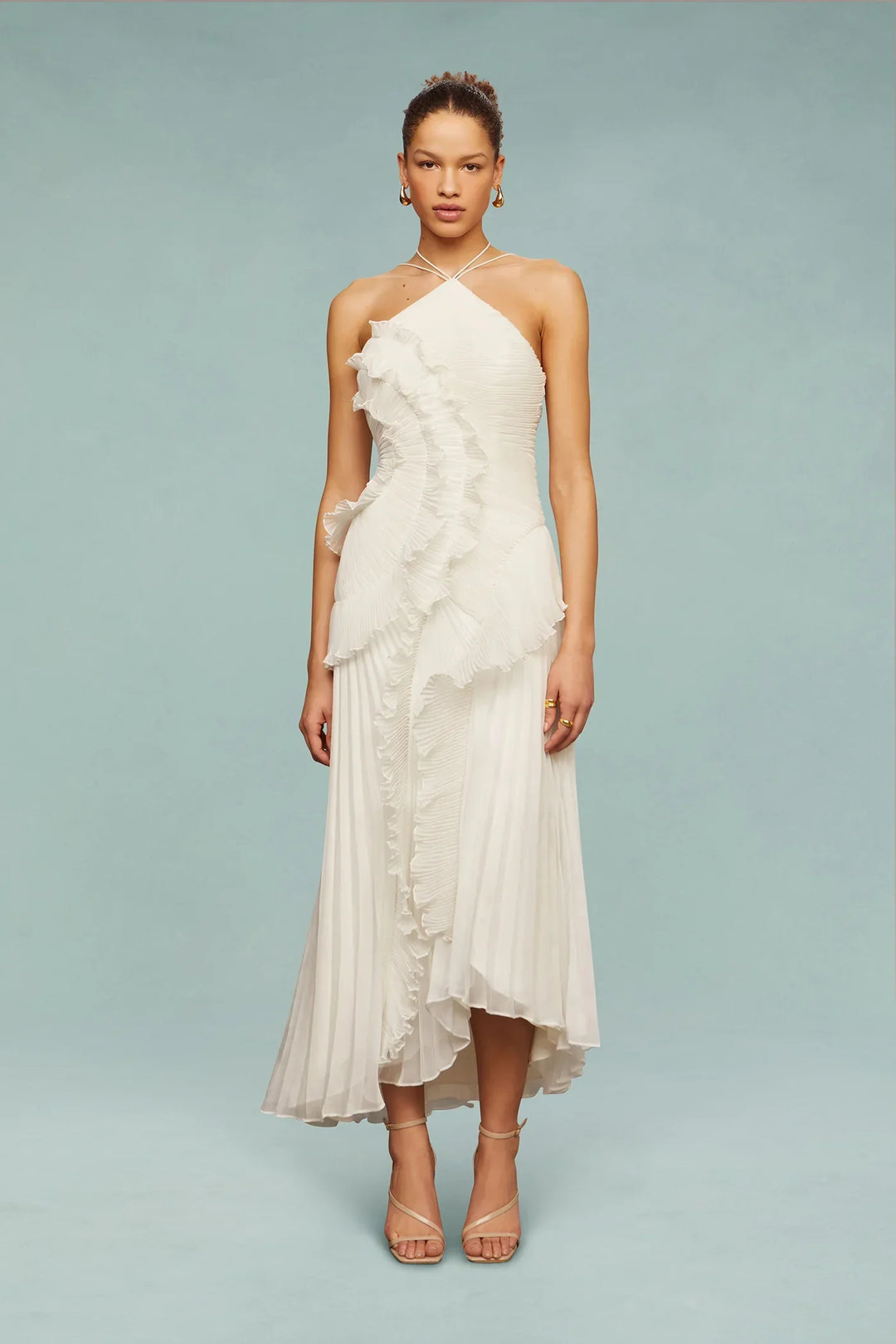 Graceful Tiered Long Dress