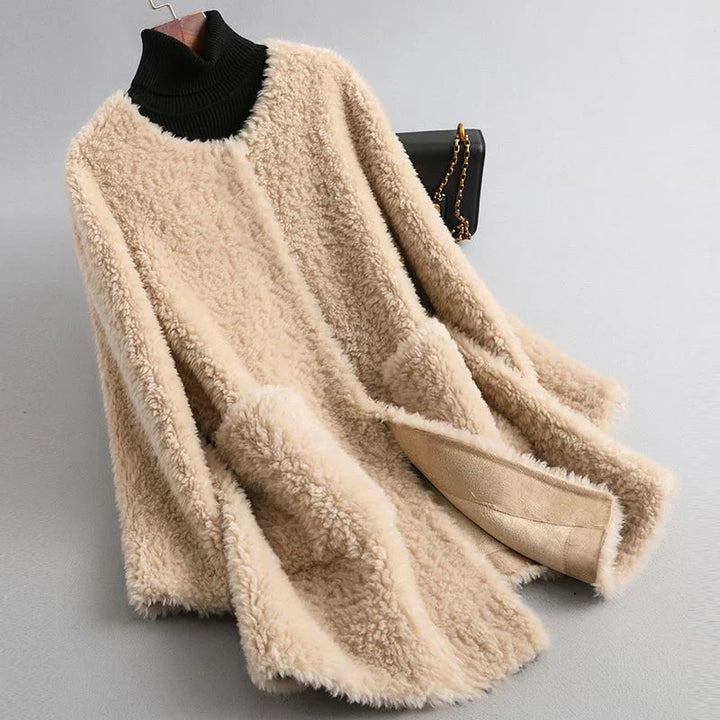 Lila Fur-Lined Teddy Jacket
