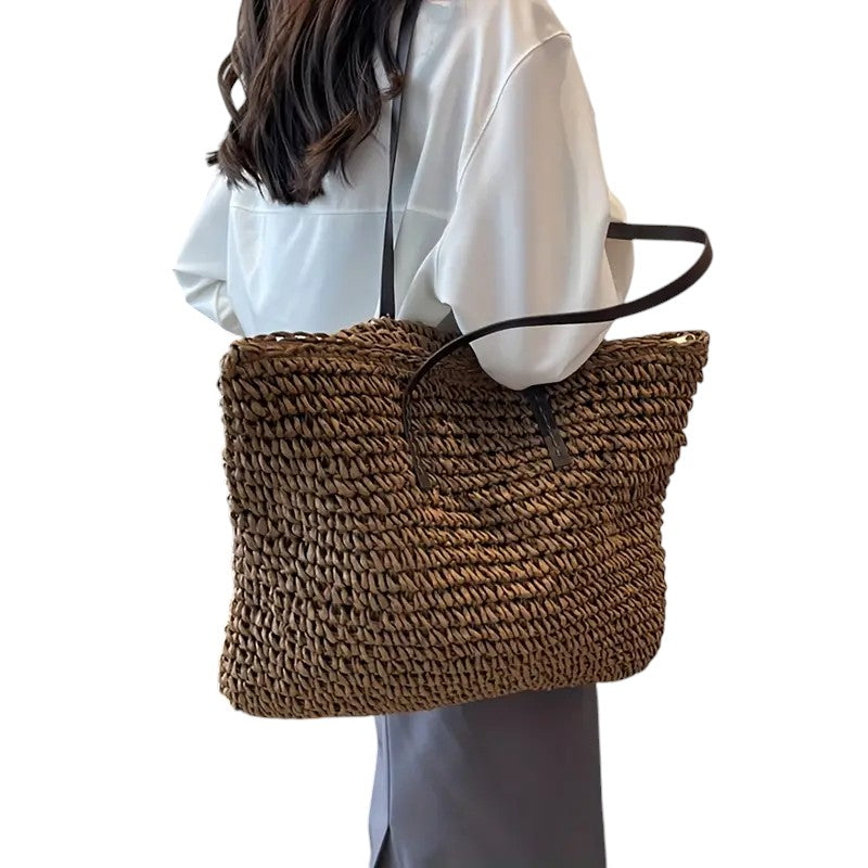 Liv | Woven Tote Bag
