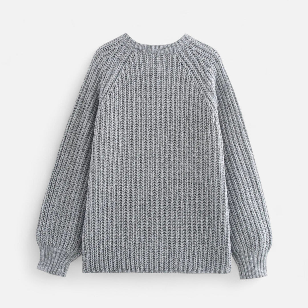 Women's knitted cardigan - vintage look with modern elegance