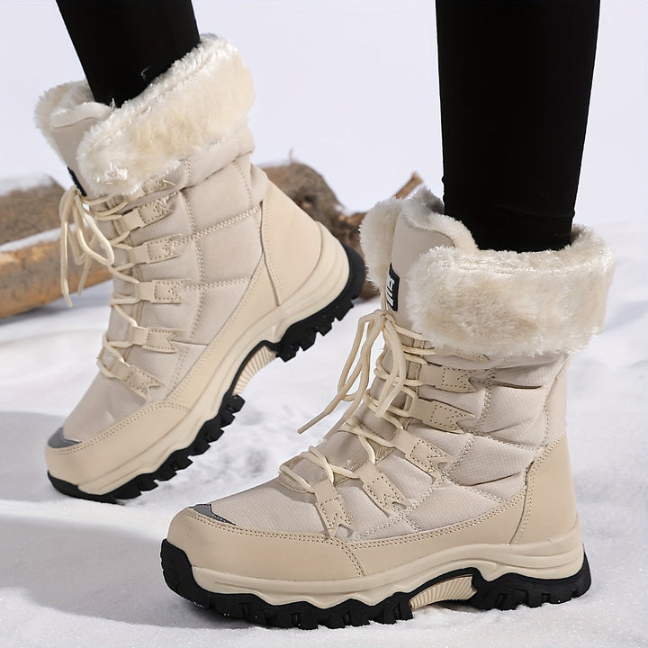Lace-Up Winter Boots for Women