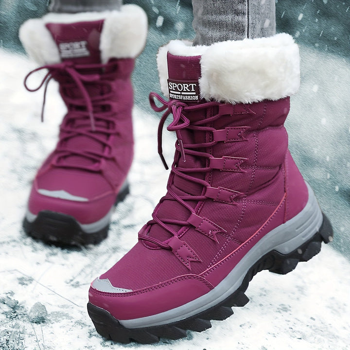 Lace-Up Winter Boots for Women