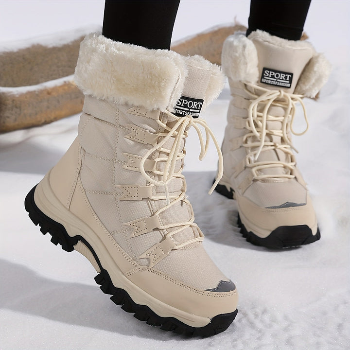 Lace-Up Winter Boots for Women