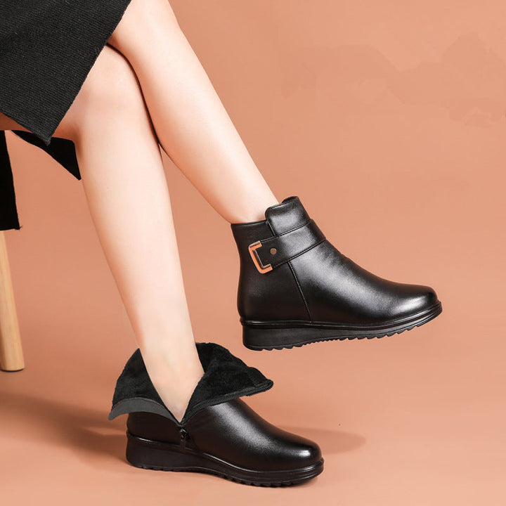 Women's Premium Annabel Leather Tall Boots – Genuine Leather & Elegant Design