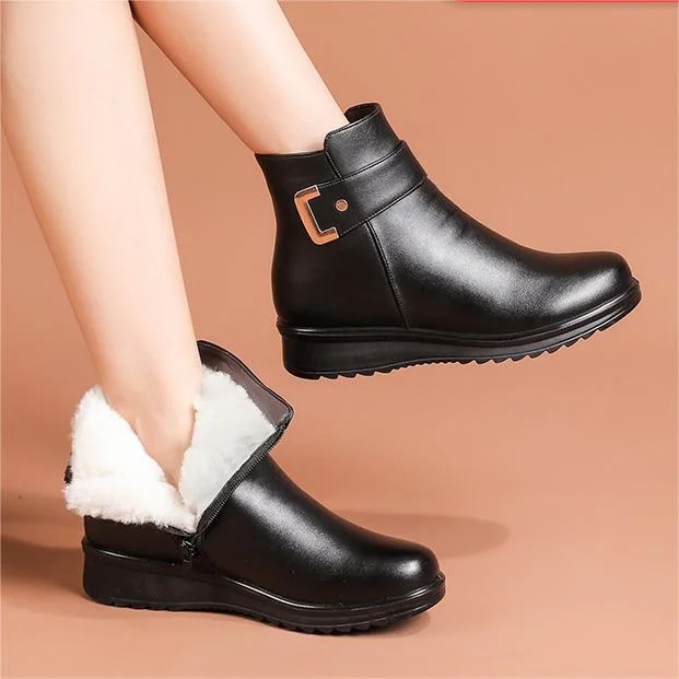 Women's Premium Annabel Leather Tall Boots – Genuine Leather & Elegant Design