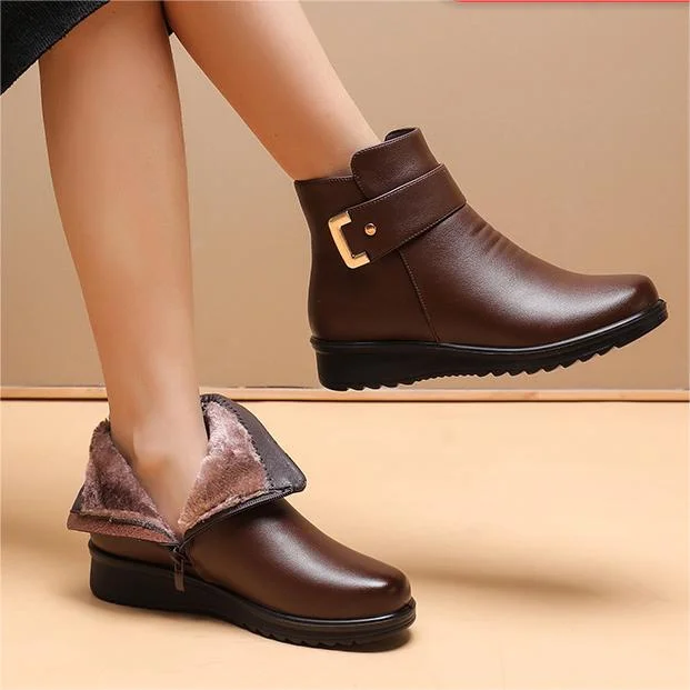 Women's Premium Annabel Leather Tall Boots – Genuine Leather & Elegant Design