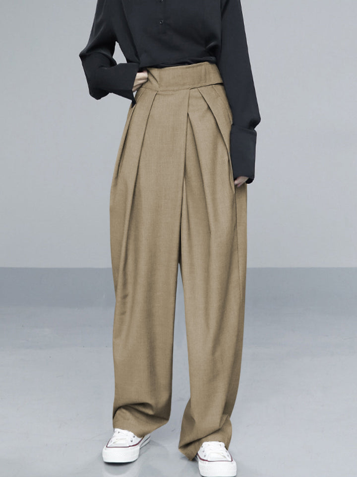 Relaxed Fit Velcro Top Trousers