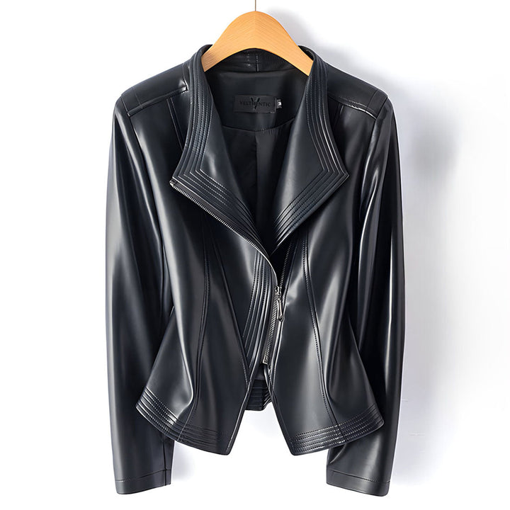 Riley Leather Biker Jacket