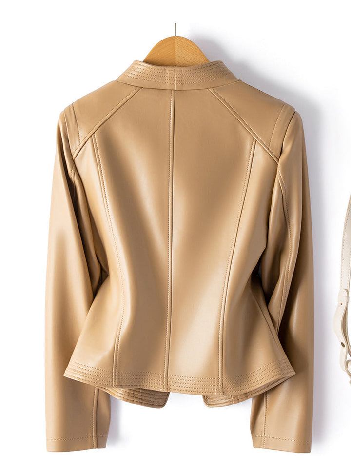 Riley Leather Biker Jacket