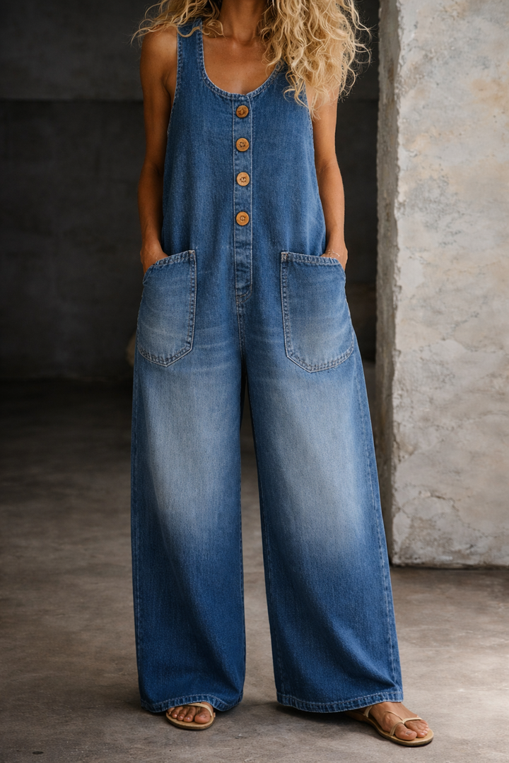 Saylor | Vintage Washed Cotton Overalls
