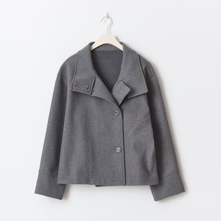 Modern double-breasted short coat for Women