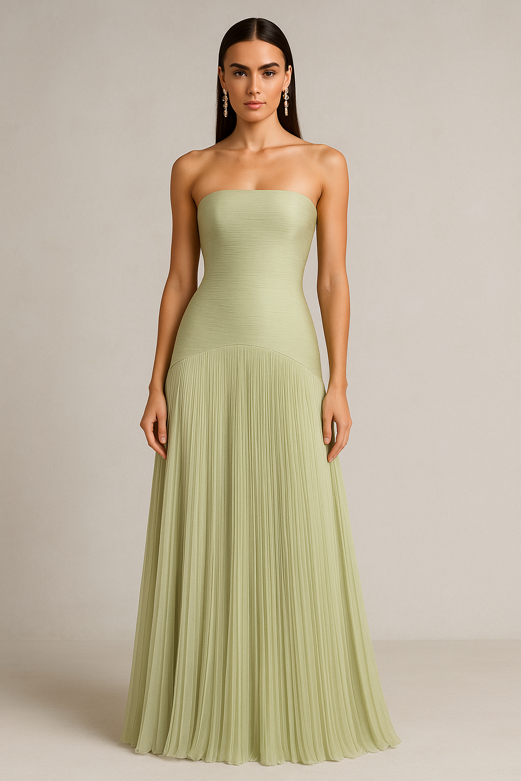 Off-Shoulder Flowing Maxi Dress for Wedding Attendees