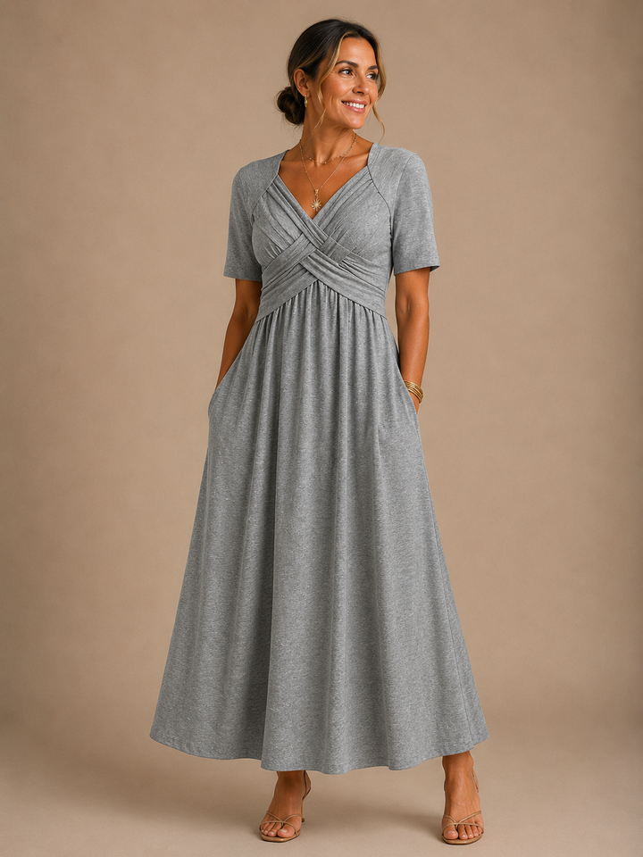 Angeli™ | Elegant Midi Dress