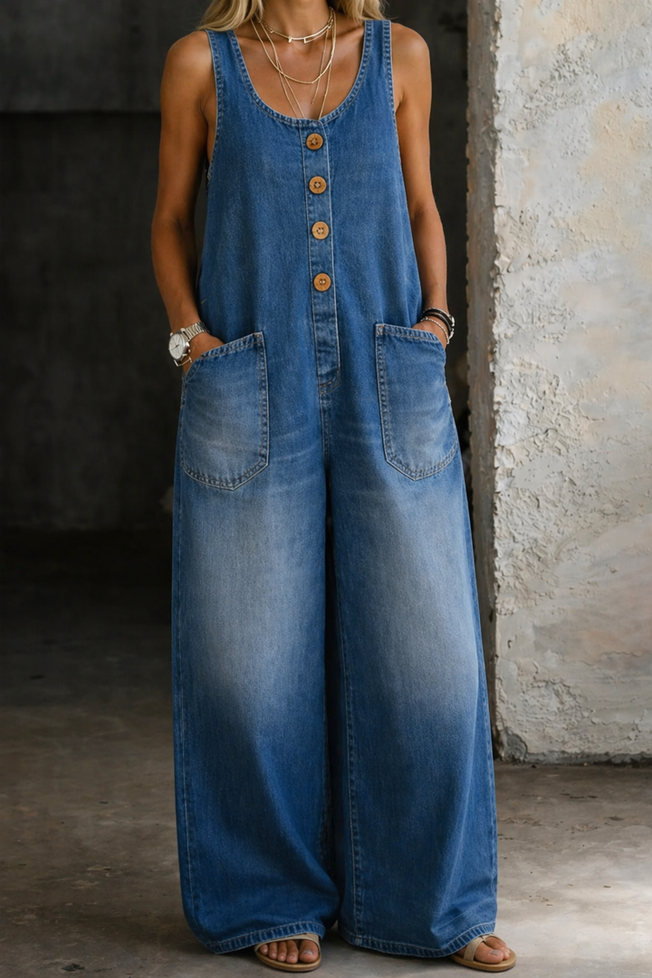 Saylor | Vintage Washed Cotton Overalls