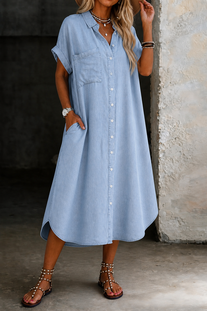 Karen | Lightweight Style Shirt Dress