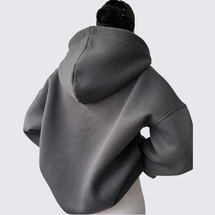 Collared Oversized Hoodie for Women