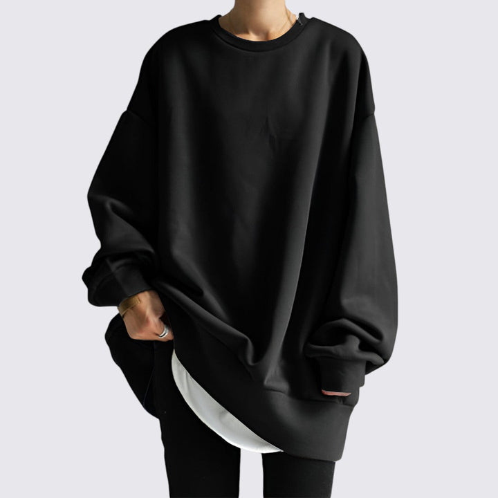 Oversized Long Sleeve Sweatshirt for Women