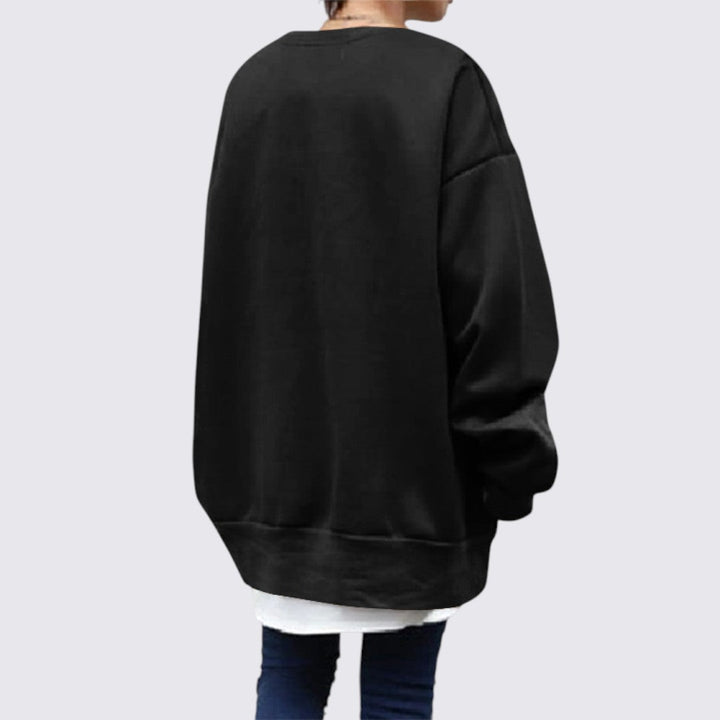 Oversized Long Sleeve Sweatshirt for Women