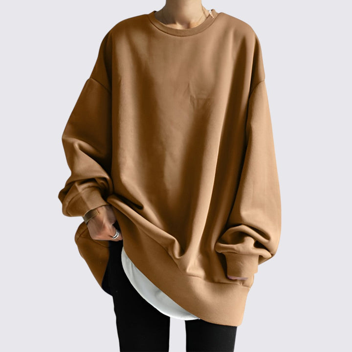 Oversized Long Sleeve Sweatshirt for Women