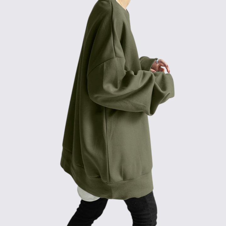 Oversized Long Sleeve Sweatshirt for Women