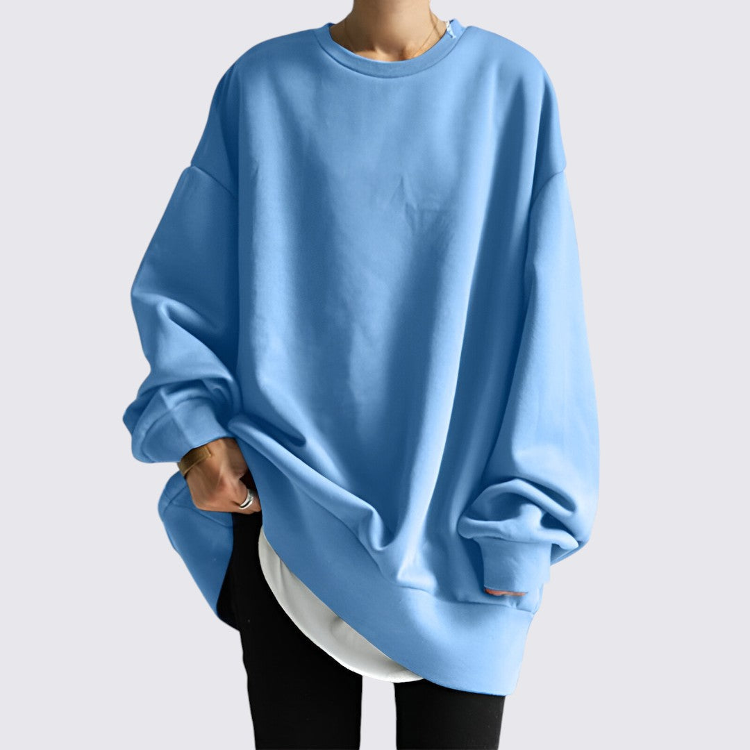 Oversized Long Sleeve Sweatshirt for Women