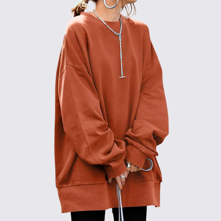Oversized Long Sleeve Sweatshirt for Women