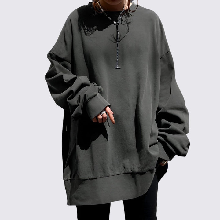Oversized Long Sleeve Sweatshirt for Women