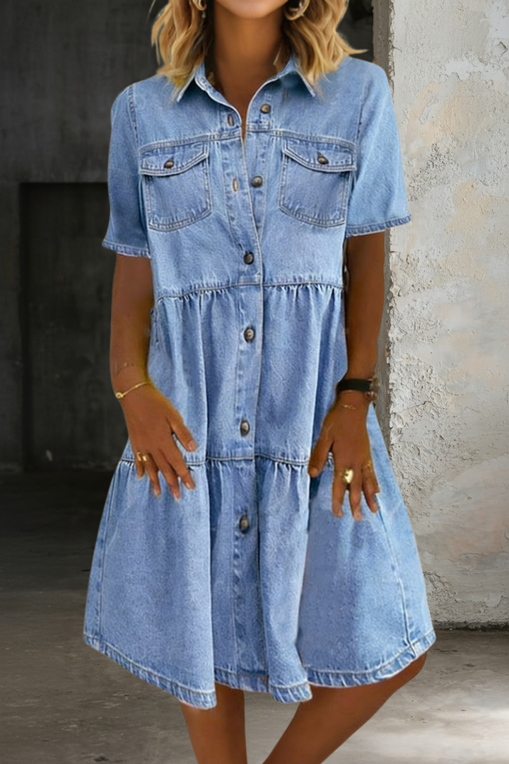 Sophia | Casual Elegant Denim Dress