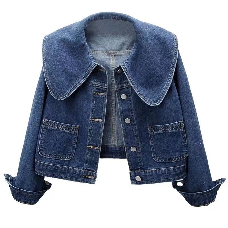 Mia Cropped Denim Jacket