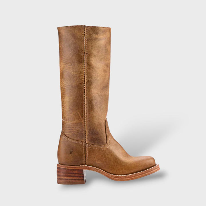 Women's Knee High Boots with Structured Sole | Comfortable Slim Fit Tall Boots for Everyday Walking and Versatile Style