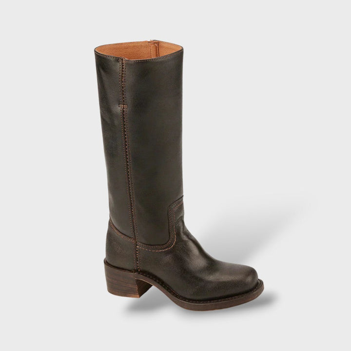 Women's Knee High Boots with Structured Sole | Comfortable Slim Fit Tall Boots for Everyday Walking and Versatile Style