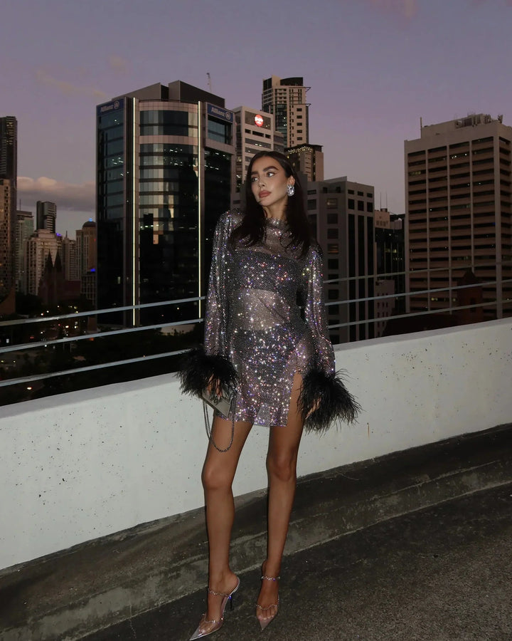 Chic Evening Mini Dress