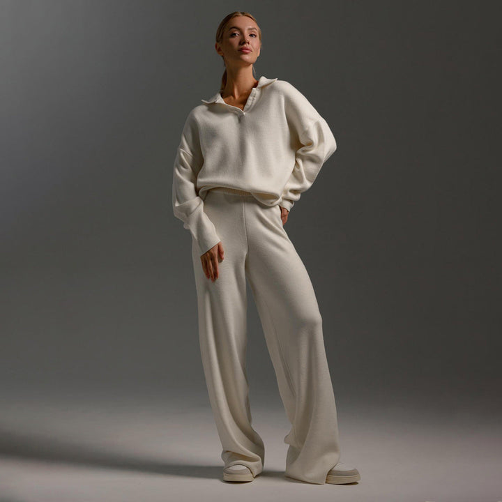 Wide Leg Pants Set for Women