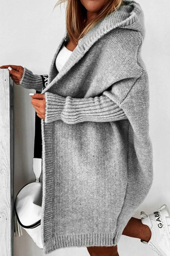 Women’s Stylish Oversized Hoodie Cardigan – Relaxed Fit Premium Knit