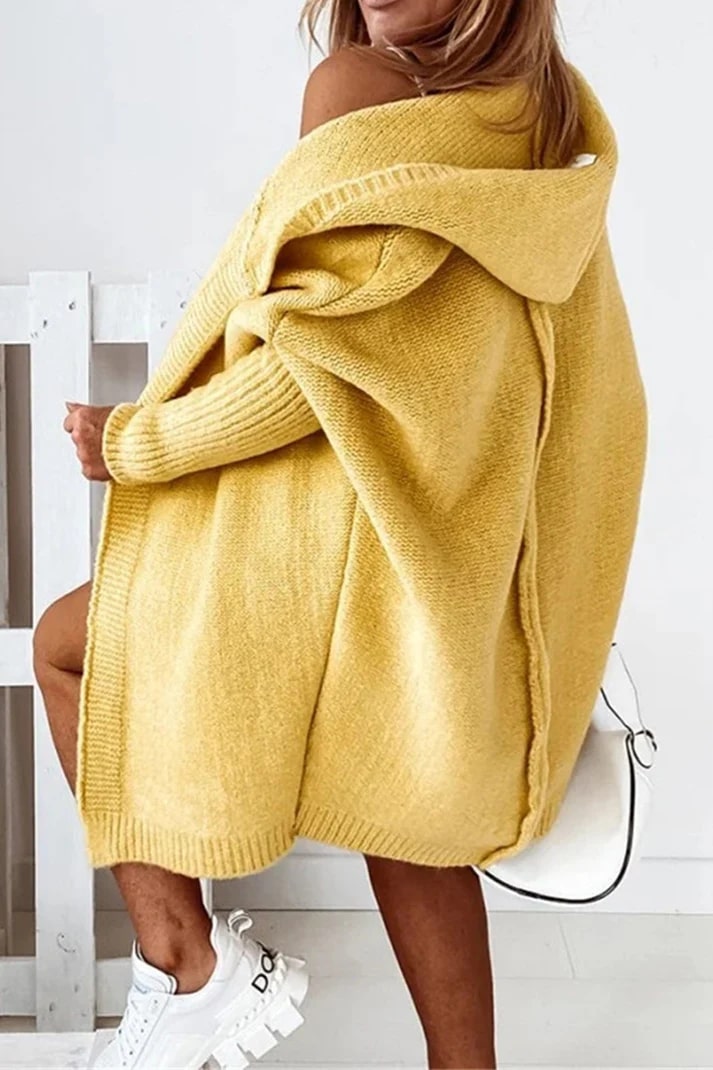 Women’s Stylish Oversized Hoodie Cardigan – Relaxed Fit Premium Knit