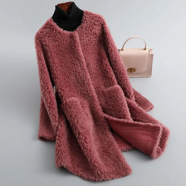 Lila Fur-Lined Teddy Jacket