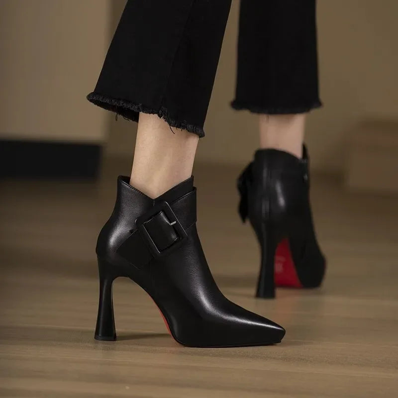Mia Strap Ankle Boots