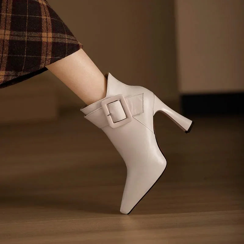 Mia Strap Ankle Boots